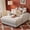 Beige, variant on Chalantevo 60" Oversized Chaise Lounge Chair, Polyester Upholstered with Pillows & Usb Charging Port, Easy Assembly, for Living Room, Bedroom, Beige