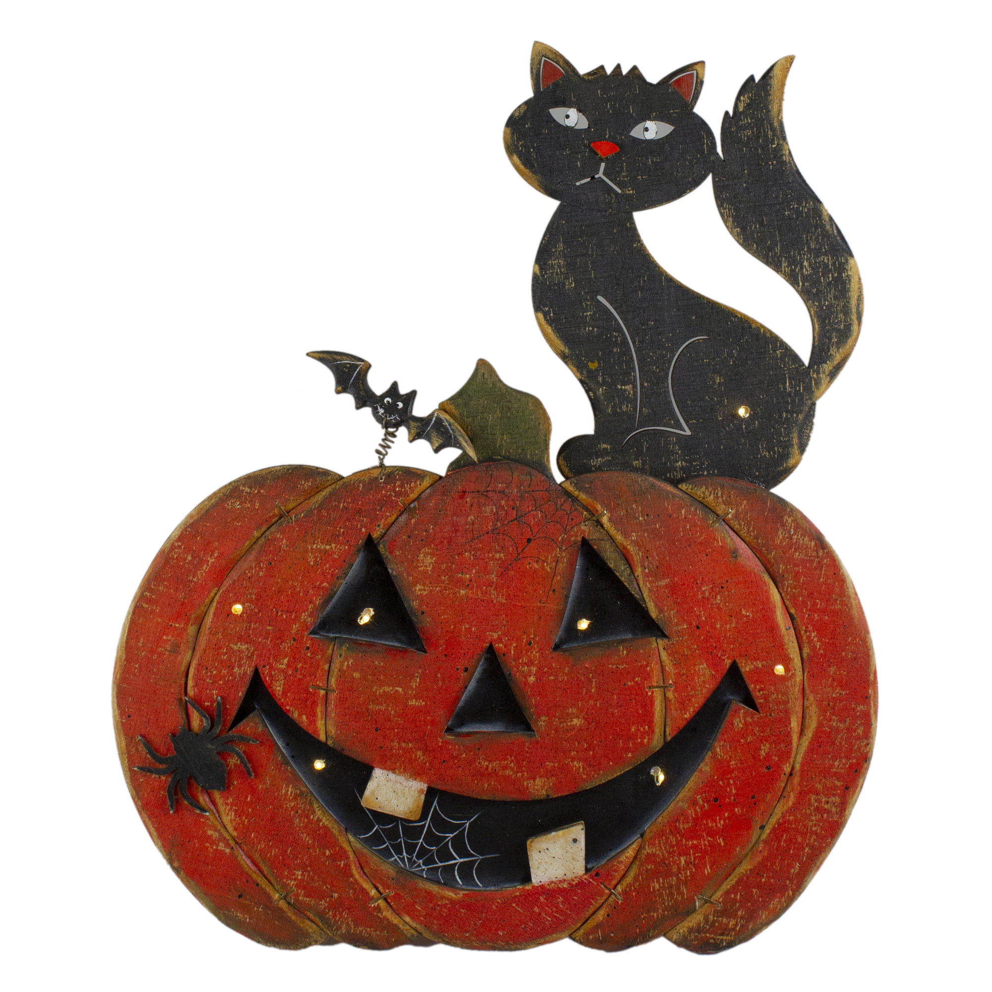 Cats and Bats Lantern PBK Halloween Decor 