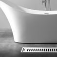 thumbnail image 3 of 304 Stainless Steel Rectangular Floor Drain Floor Bathroom Shower Room Hotel Public Shower Drainage 20/30/40/50/60cm, 3 of 6