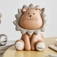 thumbnail image 3 of Creative Lion Piggy Bank Coin Toys Hucha Decorar s para regalo Marrón s Sunnimix León alcancía, 3 of 8