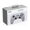 thumbnail image 3 of 8BitDo Pro 2 Bluetooth Controller for Switch, PC, MacOS, Android, Steam, Raspberry Pi (Gray), 3 of 13