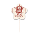 thumbnail image 1 of Clubes Corona Roja esqueleto patron de poker Selección de pastelitos Star lable Flag en palillos de dientes, 1 of 3