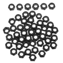 50pcs Stainless Steel Nuts M5 Self Clinching Nylon Insert Lock Nuts for Bolts Construction Fasteners Hardware