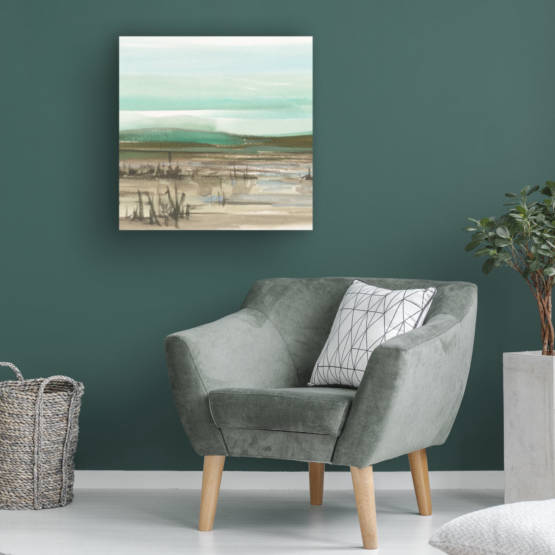 Trademark Fine Art Ethan Harper  Sparkling Marsh II Canvas Wall Art