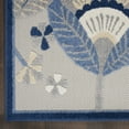 thumbnail image 2 of 4â€™ x 6' Blue and Gray Indoor Outdoor Area Rug, 2 of 3
