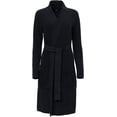 thumbnail image 3 of Barefoot Dreams CozyChic Lite Ribbed Robe, Black, L-XL, 3 of 3