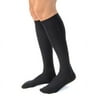 Jobst for Men Casual Closed Toe Knee High Socks - 30-40 mmHg Full Black Large
