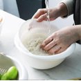 thumbnail image 5 of Portable Washing Basket & Drainer Multifunctional Kitchen Food Strainer Basket Set with Double Layered Detachable Basket Bowl Free Space Saving(Pink), 5 of 5
