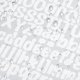 thumbnail image 3 of Calcomanías de Letras Uxcell de 1 pulgada, 12 Hojas de Calcomanías de Letras del Alfabeto Autoadhesivas para Decoraciones de Buzones, Ventanas, Puertas, Tapas, Blancas, 3 of 6