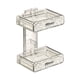 thumbnail image 4 of Jaboneras, accesorios de baño, soporte para esponja de jabón, elegante bandeja de drenaje desmontable, montado en la pared para baño, Doble capa, 4 of 9
