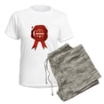 thumbnail image 5 of CafePress - A Product Of Arkansas Pajamas - Women's Short Sleeve Print T-Shirt and Pants Light Cotton Pajama Set, 5 of 7