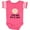 Football Pink and White, variant on Inktastic Crib Hair Dont Care Funny Baby Clothes Boys or Girls Baby Bodysuit