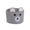Gray, variant on Dtchengua Teddy Bear Shaped Storage Basket, Multi-Purpose Organizer with Invisible Handle for Nursery,Brown