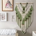 thumbnail image 2 of Clearance! Eeatig Tapestries Boho Macrame Wall Hanging & Wall Decor Cotton Handmade Tapestry with Tassel Woven Macrame Wall Art for Decorating Bedroom Living Room Apartment Nursery, 2 of 9