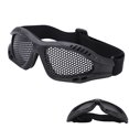 thumbnail image 1 of Mesh Safety Glasses, Impact Resistant, Breathable Protective Goggles for Shooting, Outdoor Riding, Black, 1 of 5