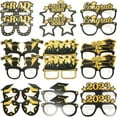 thumbnail image 1 of Miangastore 18pcs Graduation Glasses 2023 Graduation Party Glasses Photo Booth Props, 1 of 9