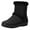 Black, variant on Gyexs Womens Winter Snow Boots Lined Warm Waterproof Side Zip Ankle Boots Non Outdoor Booties Comfortable Shoes Black Size 7