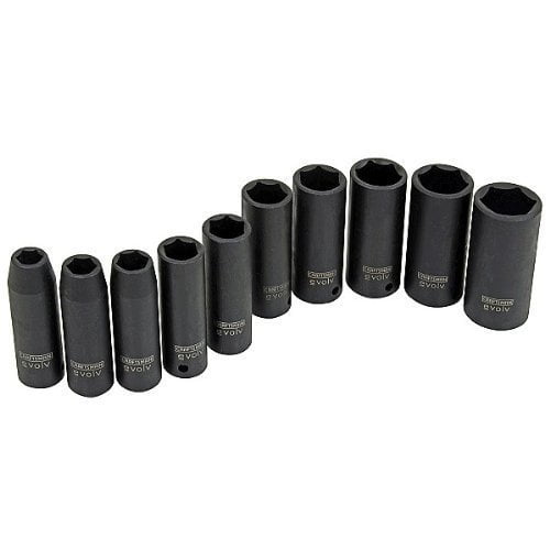 Craftsman Evolv 10 pc. Deep Impact Socket Set 1/2Inch Drive; Standard
