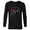 Black, variant on Studios Deadpool & Wolverine Slashed Icon with Claws- Long Sleeve T-Shirt for Men - Customized-Black