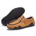 thumbnail image 3 of Flyland Men's Casual Leather Shoes Handmade Moccasins for Men Driving Shoes, 3 of 7