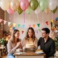 Cream Green Pink Curling Ribbon Balloon String Gift Wrapping - Walmart.com
