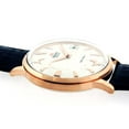 thumbnail image 2 of Orient Men's ER24002W Bambino Automatic White Dial Rose Gold Tone Leather Strap Mechanical Watch, 2 of 3