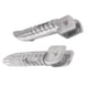 thumbnail image 5 of Reposapiés para motocicleta, 2 piezas Reposapiés delantero para motocicleta Reposapiés delantero para Suzuki Remarkable Clarity, 5 of 9