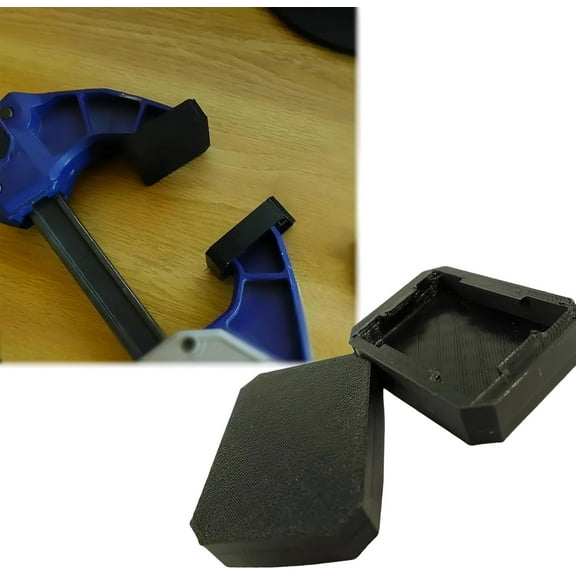 Clamp Replacement Pads for Irwin Quick-Grip, 12" Clamp Jaw Covers(2pcs), Non-Slip Grip Surface, Compatible with Multiple Models