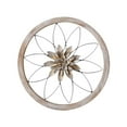 thumbnail image 2 of Decoración de pared de metal con flores, adorno para colgar en la pared, escultura de pared Oro, 2 of 9