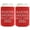 Red - Standard, variant on B-day Gifts for 75th Birthday Making America Great Since 1951 2-Pack Ultra Slim Can Thermocoolers