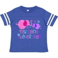 thumbnail image 3 of Inktastic My Nana Loves Me- Cute Elephants Boys or Girls Toddler T-Shirt, 3 of 5