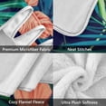 thumbnail image 3 of Yayeee Throw Blanket for Couch Soft Warm 50" x 60" Sofa Chair Bed Decoration, Blue Floral, 3 of 7