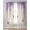 Purple Beige, variant on Wisteria Sheer Curtains 45 Inch Length 2 Panels Set for Living Room/Bedroom, Purple Flowers Butterflies Vintage Spring Kitchen Curtains Grommet Semi-Sheer Curtains Drapes Window Treatments 42"x45"x2
