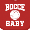 thumbnail image 4 of Inktastic Bocce Baby Boys or Girls Baby Bib, 4 of 4