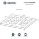thumbnail image 4 of Colchoneta de Memory Foam con Gel, Sobrecolchón Topper 7 Zonas de Presion, Confort Acolchado, Cama Suave, Soporte Premium para Espalda, Protector de colchones 5 cm (Matrimonial, Azul), 4 of 6