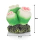 thumbnail image 2 of Acuario decorado con plantas de resina y rocas volcánicas, y piedras de acuario decoran el paisaje., 2 of 5