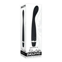 Evolved Skinny G Rechargeable Silicone Slimline G-Spot Vibrator Black