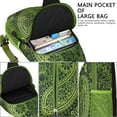 thumbnail image 4 of Artistic Paisley Sling Backpack – Bohemian Floral Crossbody Daypack, Lightweight Travel Bag with Adjustable Strap & Multiple Compartments, 4 of 6