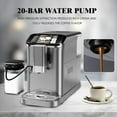 thumbnail image 7 of Fully Automatic Espresso Machine 20 Bar, 1350W Espresso and Cappuccino Machine with Automatic Milk Frother, Gift for Coffee Lover, 7 of 7