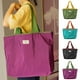 thumbnail image 1 of Bolsa de compras SUSUchens, impermeable, duradera, reutilizable, con cordón, plegable, compacta, para el hogar, viajes al aire libre, verde militar, 1 of 8