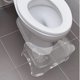 thumbnail image 4 of unbranded Foldable Clear Bathroom Stool with Nonslip Surface for Squatting Foot Support, 4 of 8