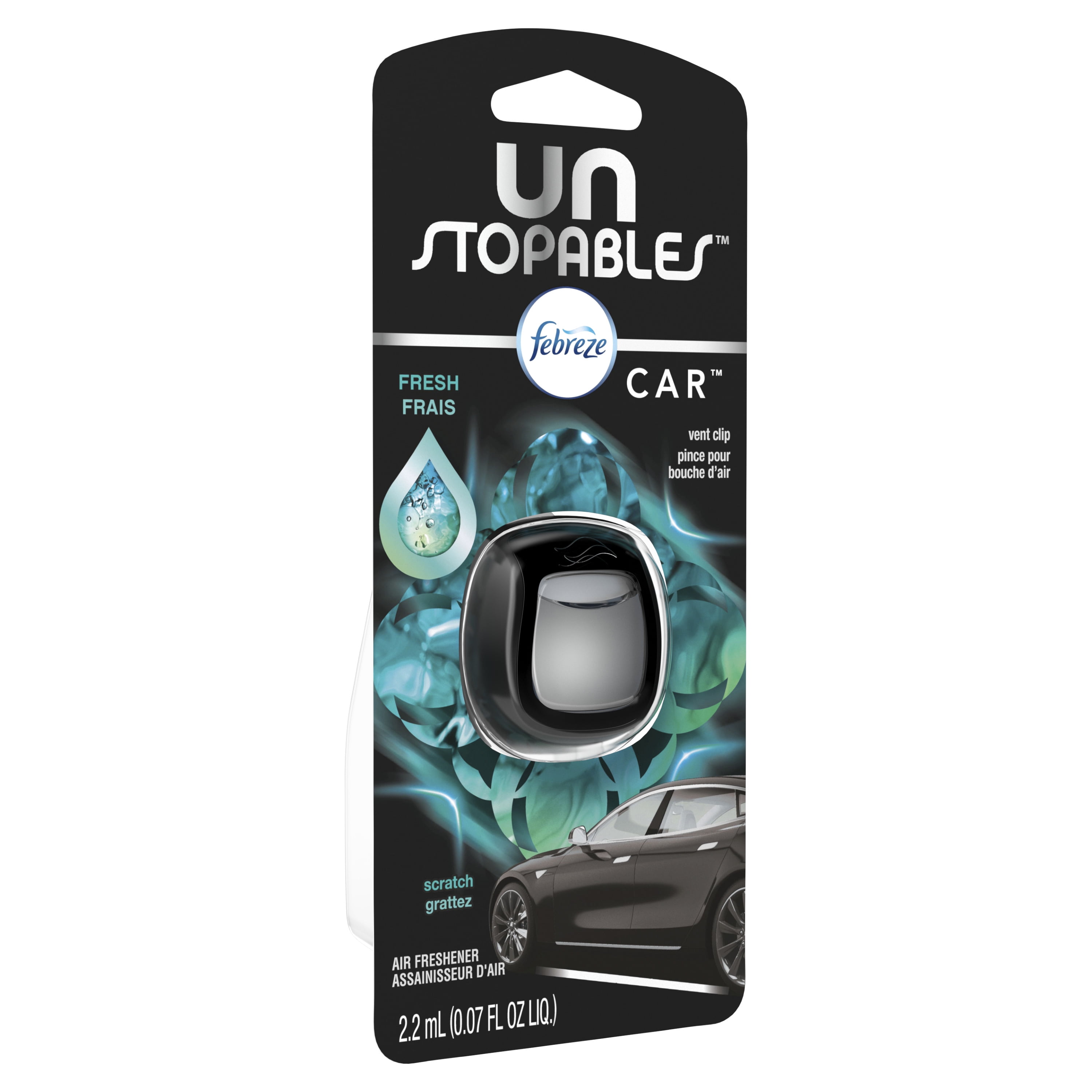 Febreze Car Unstopables Air Freshener Vent Clip Fresh 1 Count Febreze Car Unstopables Air Freshener Vent Clip Fresh 1 Count