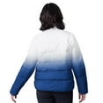 thumbnail image 2 of Women's G-III 4Her by Carl Banks  Royal Buffalo Bills Overtime Ombre Full-Zip Puffer Jacket, 2 of 2