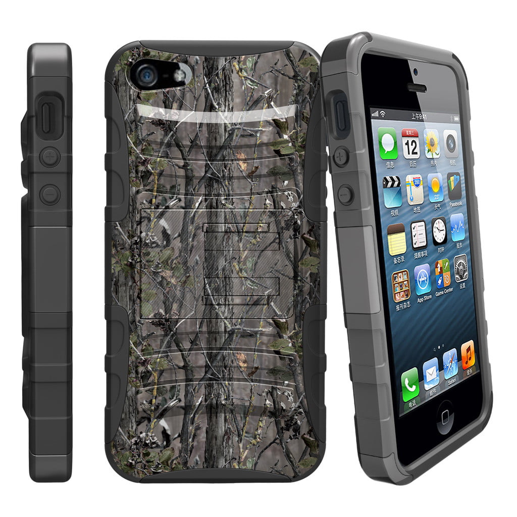 with Air Cushion Hybrid Armor Drop Protection for iPhone5 5s Case Compatible for iPhone5 5s Case 