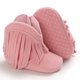 thumbnail image 4 of Zapatos de cuna Zapatos de bebé para niña Cremallera lateral infantil Suela de algodón Sólido, 4 of 5
