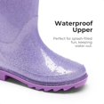 thumbnail image 3 of Botas Impermeables con Brillo DREAM PAIRS para Niños Talla 9, 3 of 5