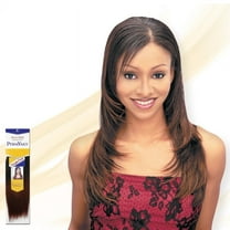 MILKYWAY 100% HUMAN HAIR WEAVE EXTENSION (ALL LENGTHS)- YAKY PERM [2 Dark Brown; 12"]