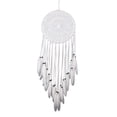 thumbnail image 1 of Atrapasueños Home Hotel Dormitorio Colgante de pared Decorativo Atrapasueños Red de plumas Decoración de pared Sweethay HA5897-00B, 1 of 6