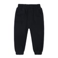 thumbnail image 3 of SonxaHe Toddler Boy Girl Pants Thick Lined Jogger Soft Leggings Child Winter Warm Unisex Pants Black,Sized 2-3, 3 of 3