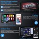 thumbnail image 3 of Pantalla Carplay para Auto 10.26in HD Táctil Portátil,tereo Carplay,Android Auto,Mirror Link,edia Digital 5 Bluetooth para Coche GPS/Bluetooth/FM/AUX/TF/USB,Cámara de Visión Trasera, 3 of 5